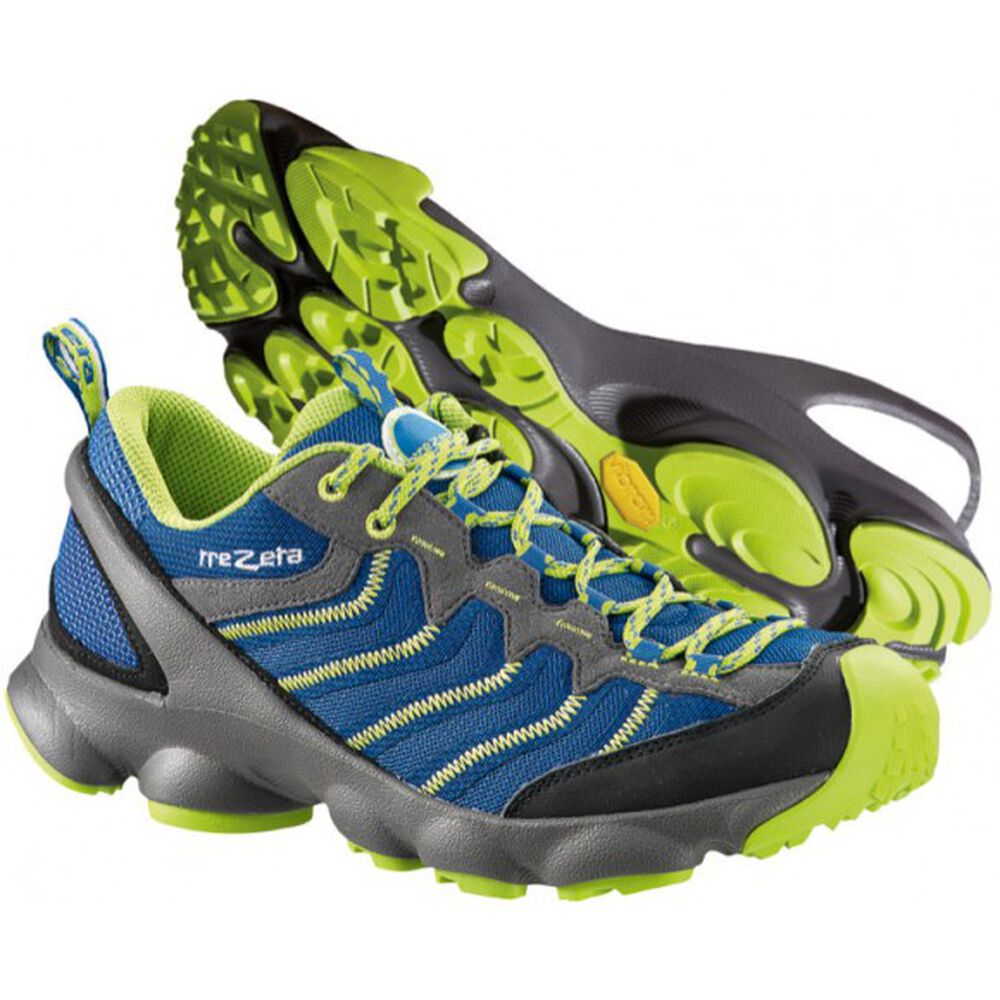 Vibram Sole Trezeta Rogue Mens Hiking Shoes Blue/Black/Grey Australia (TZX320685)